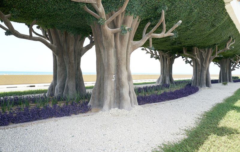 © Nikolai Frerichs - bridge pillars dressed as trees