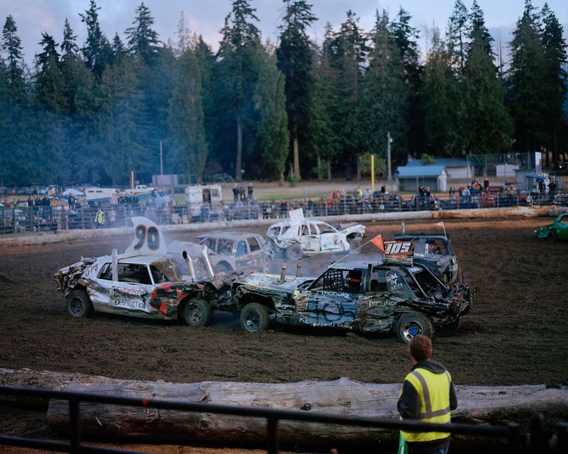 © Marco Waldis - At the county fair, the most popular event is the demolition derby, a fierce display of skill, grit, and rivalry.