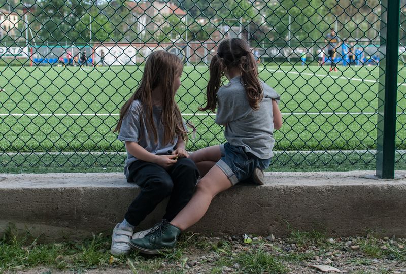 © Sara Esposito - Young supporters attends the team.