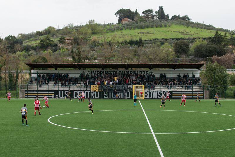 © Sara Esposito - The curve "Moana Pozzi", during a home match.