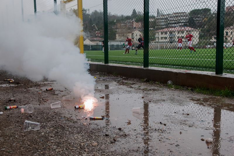 © Sara Esposito - The curve "Moana Pozzi", during a home match.