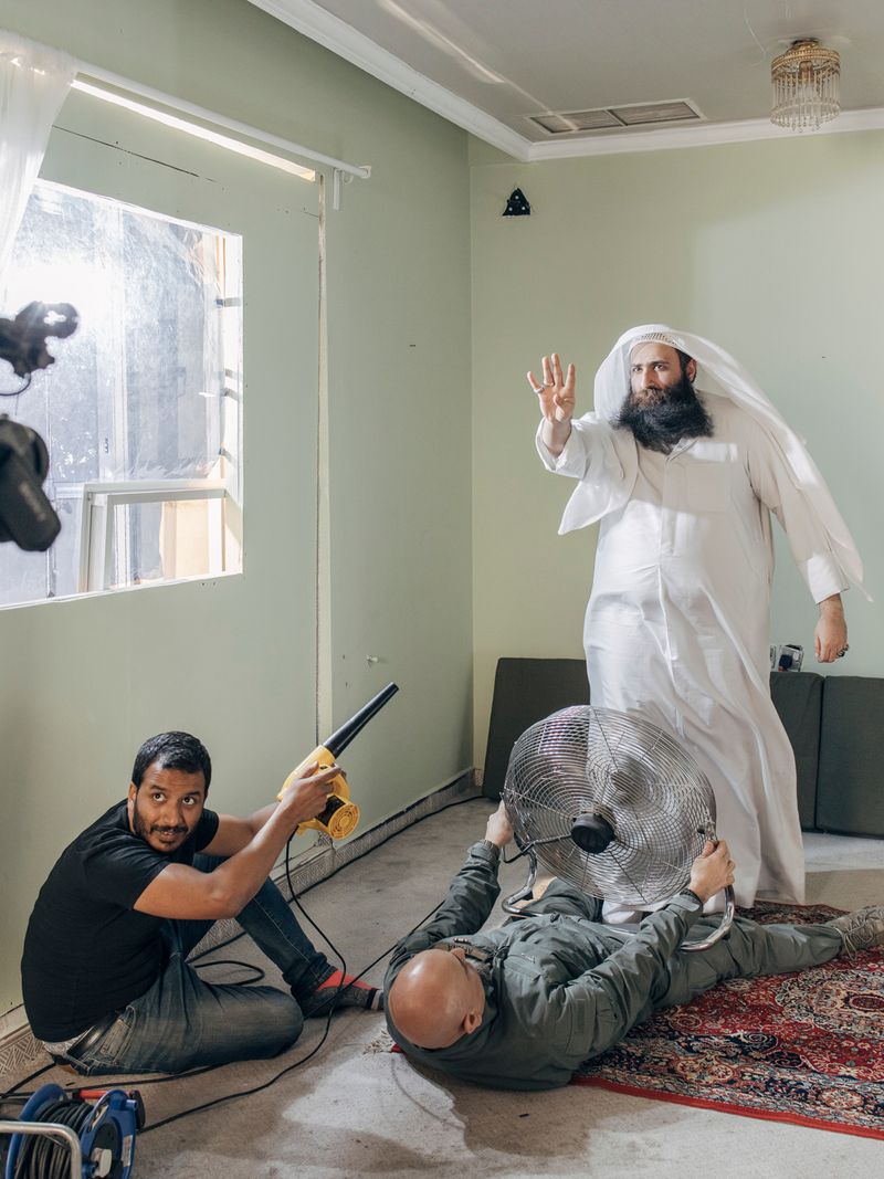 © Gabriele Cecconi - Image from the TiàWùK (Kuwait at reverse) photography project