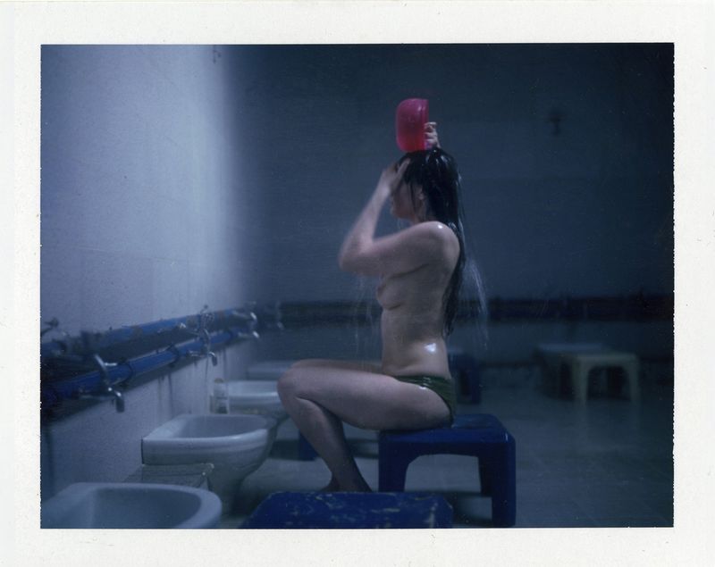 © Linda Bournane Engelberth - Me at the local Hamam. Every week the females in the family gather here to wash and socialize.