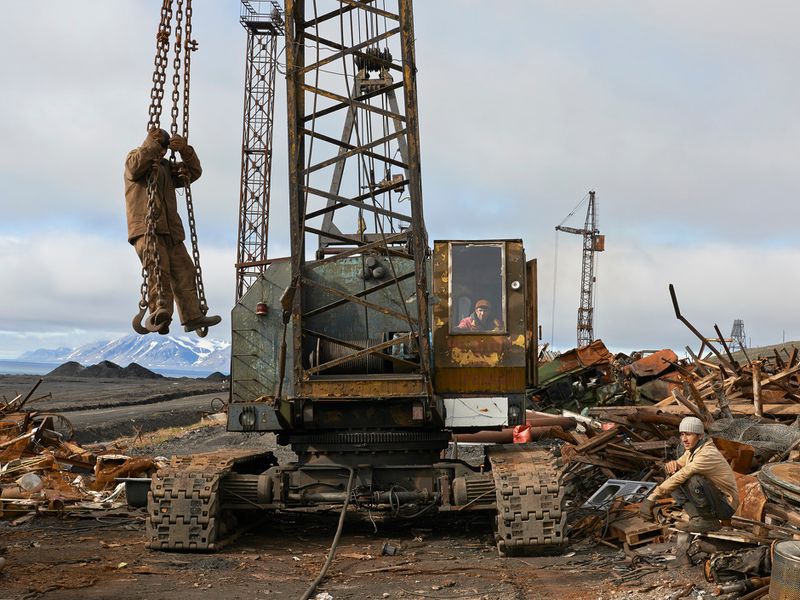 © Leo Delafontaine - Image from the ARKTIKUGOL photography project