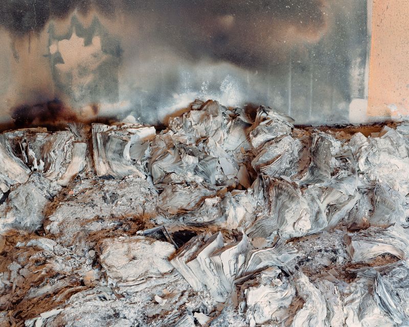 © Andrew - Burned Books, Eaton Fire, Altadena, CA, 2025