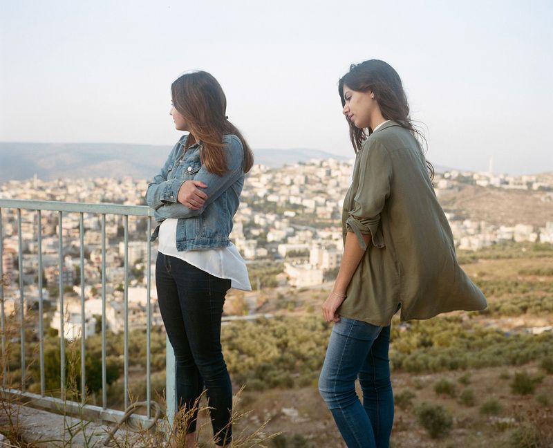 © Iris Hassid Segal - Majdoleen and Sister, View, Kfar Kana, 2017