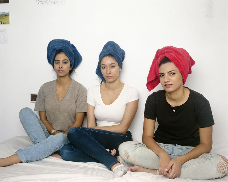 © Iris Hassid Segal - Samar, Majdoleen and Saja, Majdoleen's Room, Ramat Aviv, 2015