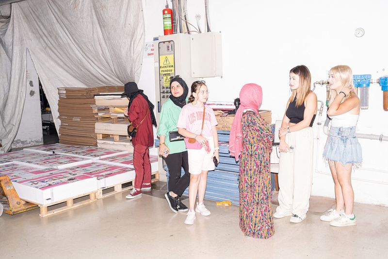 Visit at the printing house MAS Matbaa, August 2025.