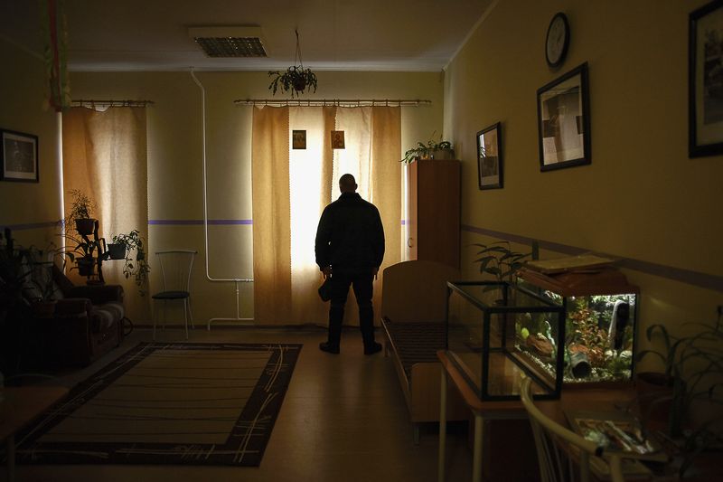© Tatiana Bondareva - The leader of the boys in front of the window in his room.