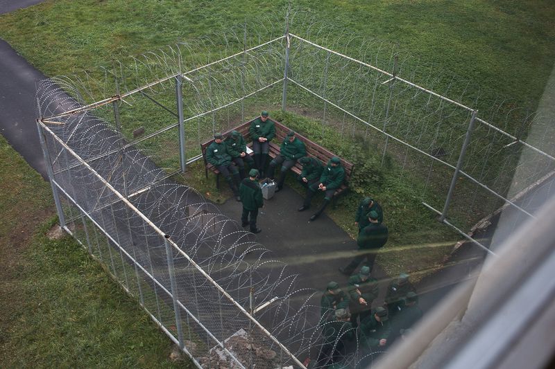 © Tatiana Bondareva - The boys are walking in the courtyard.