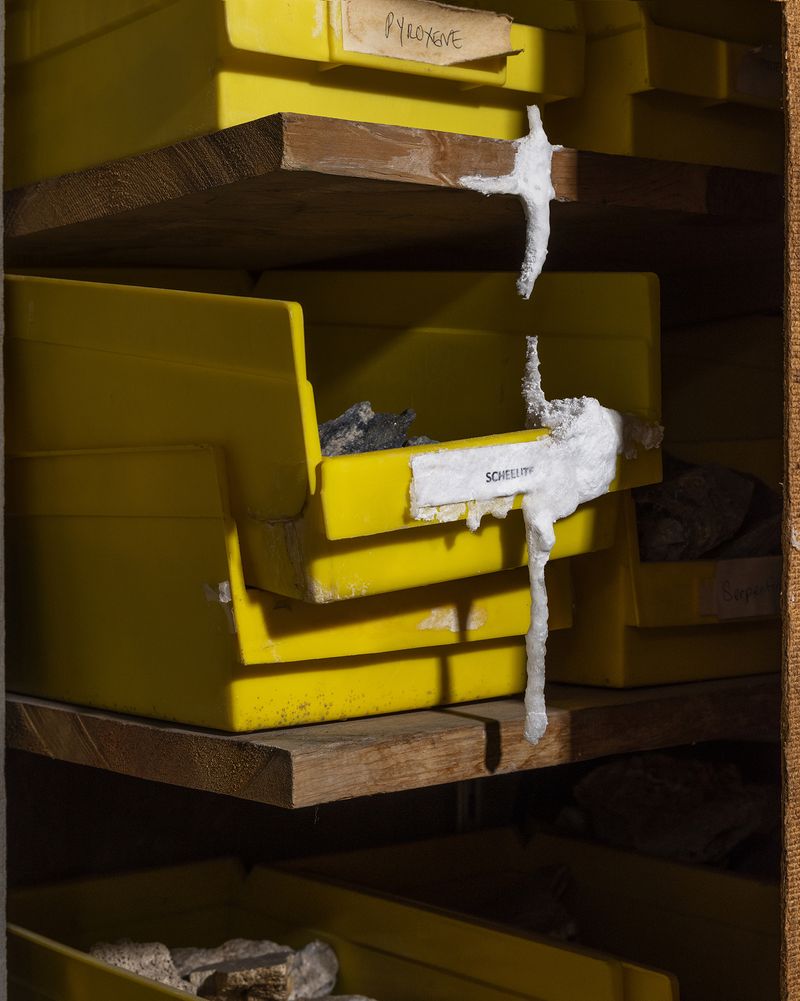 © Emma Ressel - Mineral Drip, Archival pigment print, 13.75x11 inches, 2024
