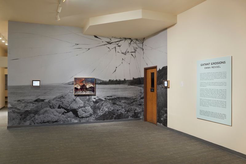 © Emma Ressel - Extant Erosions install view, New Mexico Museum of Natural History and Science, 2025