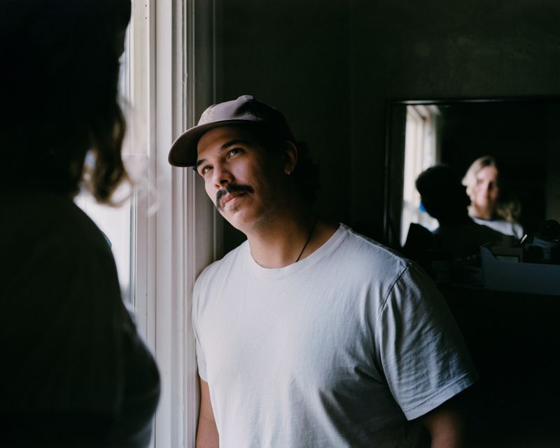 © alexander laurent rubalcava - My sister Monica and her boyfriend Marc in a quiet moment at Monica's home in Salt Lake City, UT.