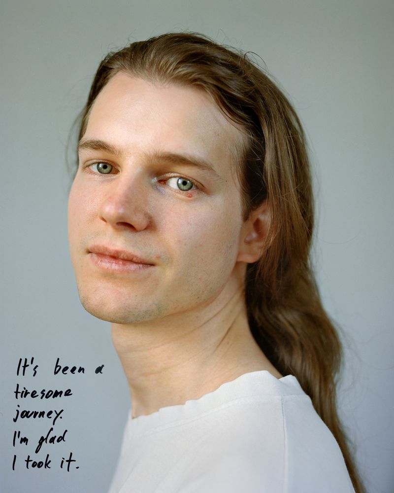 © Mafalda Rakoš - Elias, formerly affected by Anorexia: „It was a tiresome journey. But I’m glad I took it.“ Vienna, 2019.