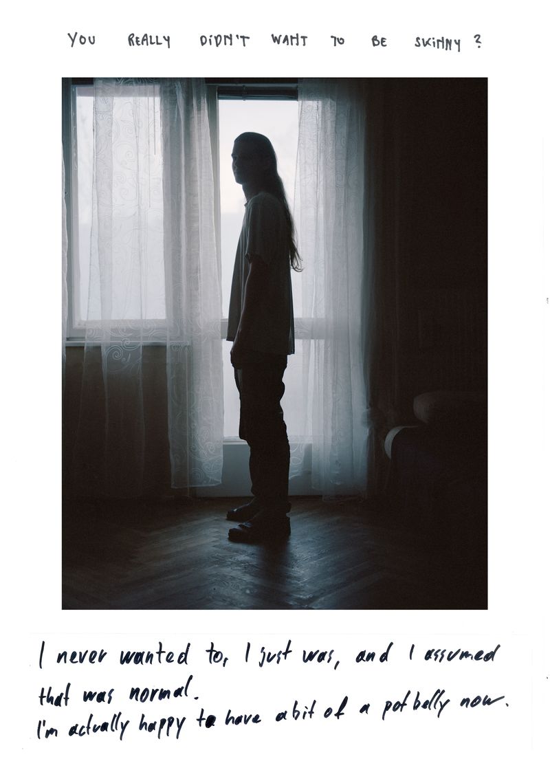 © Mafalda Rakoš - Image from the Regarding Male Eating Disorders photography project