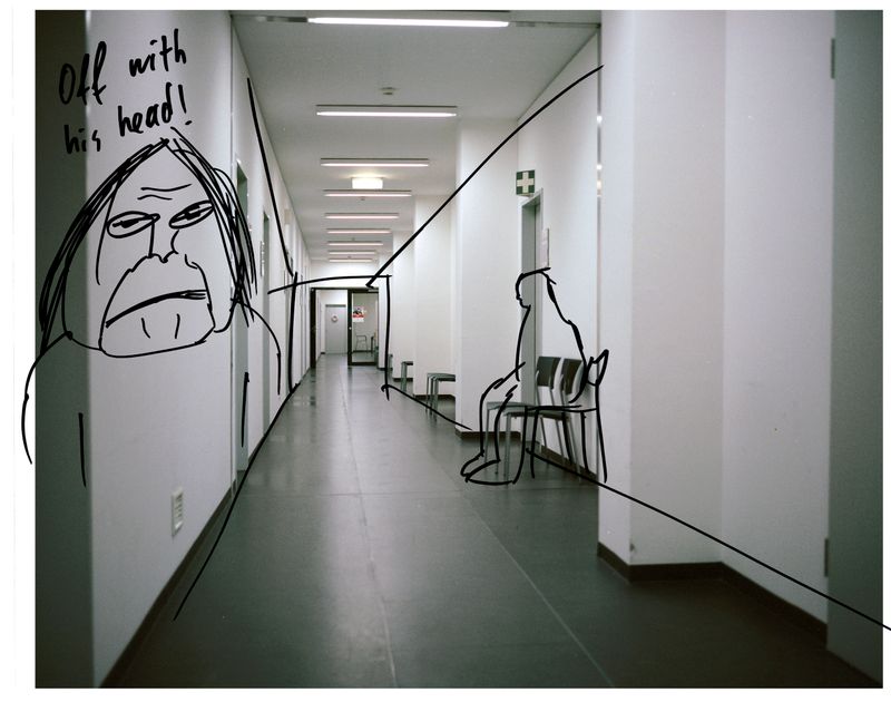 © Mafalda Rakoš - Drawing of Elias, Vienna, 2018.