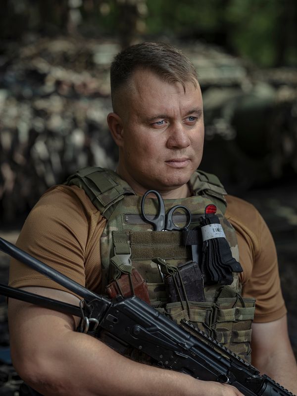 © Sasha Maslov - Yevhen Mezhevikin, call sign Adam, 41