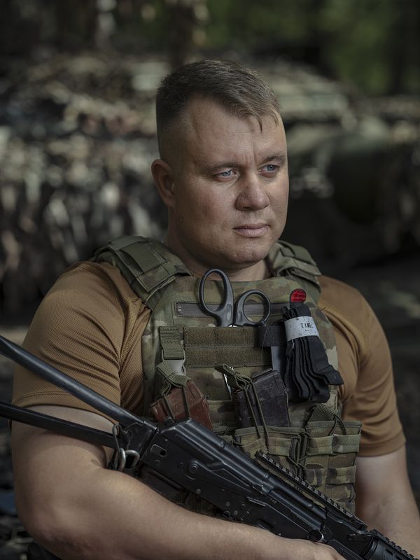 © Sasha Maslov - Yevhen Mezhevikin, call sign Adam, 41