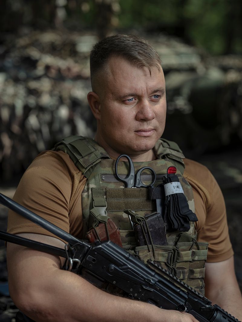 © Sasha Maslov - Yevhen Mezhevikin, call sign Adam, 41