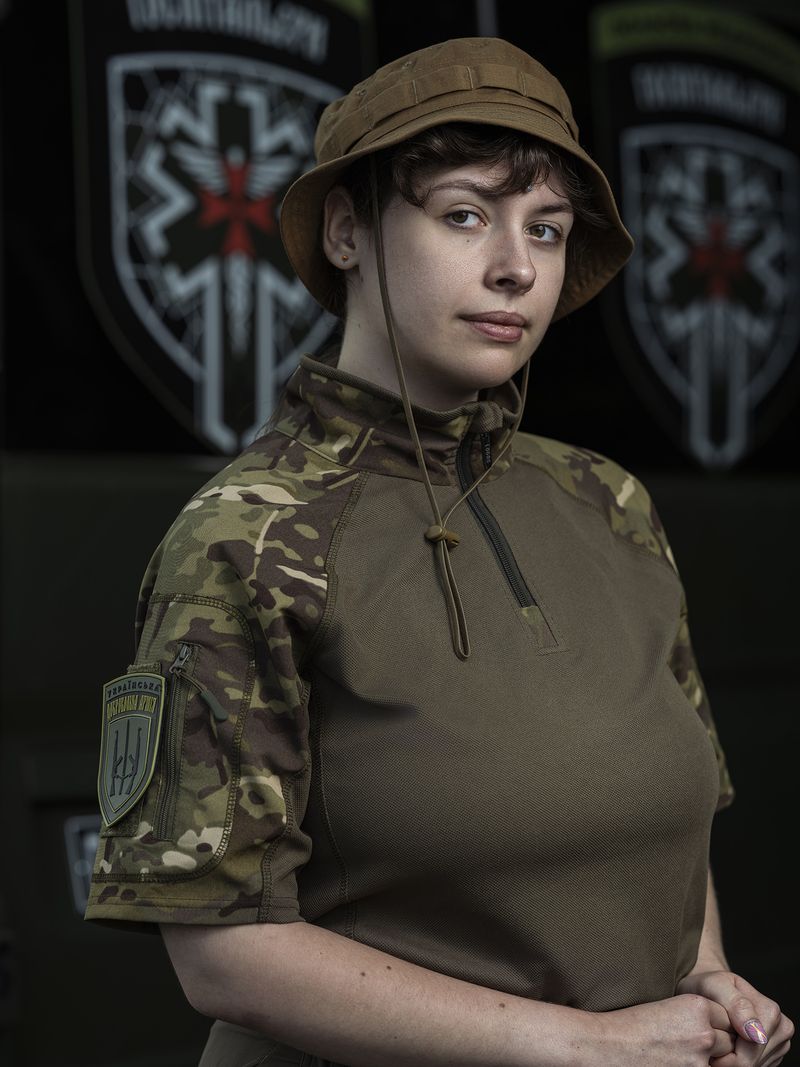 © Sasha Maslov - Yeva Roiter, call sign Alice, 23