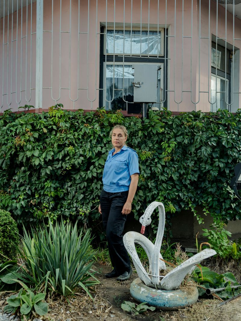 © Sasha Maslov - Dezyuba Yelena Illinychna 49km crossing, Baraboy-Bugaz distance Odessa Railroad