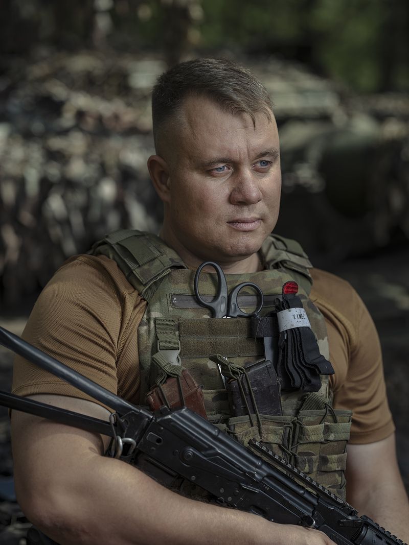 © Sasha Maslov - Yevhen Mezhevikin, call sign Adam, 41