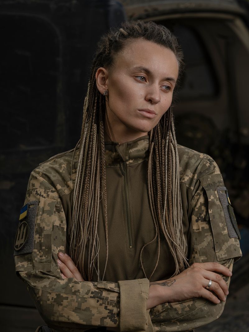 © Sasha Maslov - Yaryna Chornohuz, call sign Yara, 28