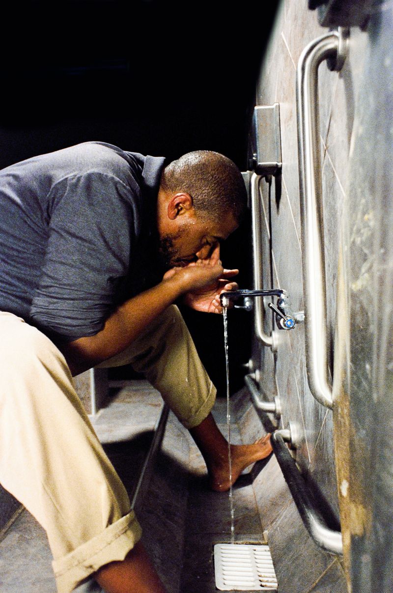 © Abdurrahman Danquah - Bro. Khary Performing Wudu. Physical Cleanse.