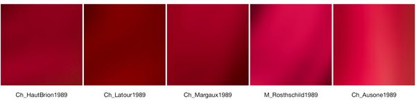 © Ohwada Ryo - Collector said "The year when I like it, I will arrange all of these five chateau wines".