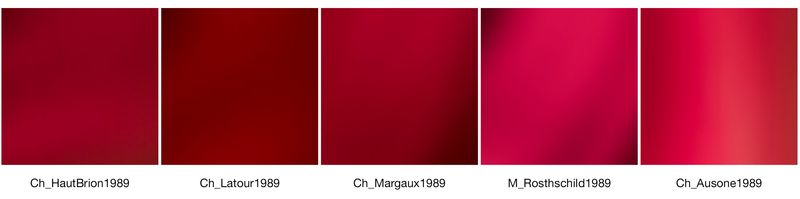 © Ohwada Ryo - Collector said "The year when I like it, I will arrange all of these five chateau wines".