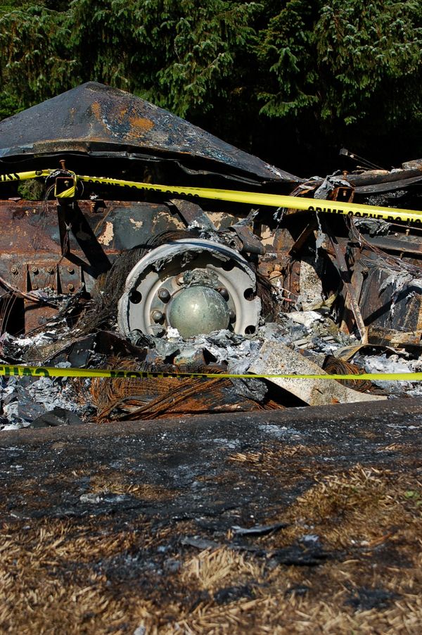 © Erin McMillen Gustafson - Caution, crime scene. Do not Cross.