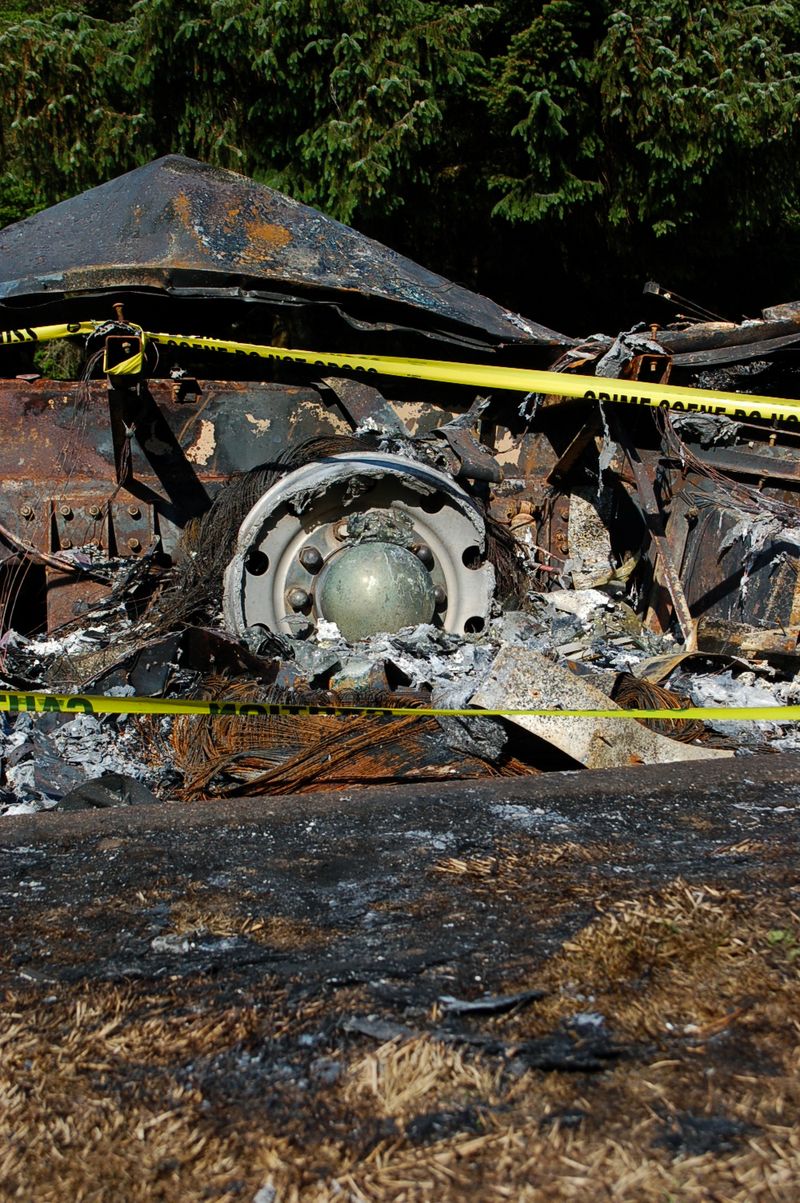 © Erin McMillen Gustafson - Caution, crime scene. Do not Cross.