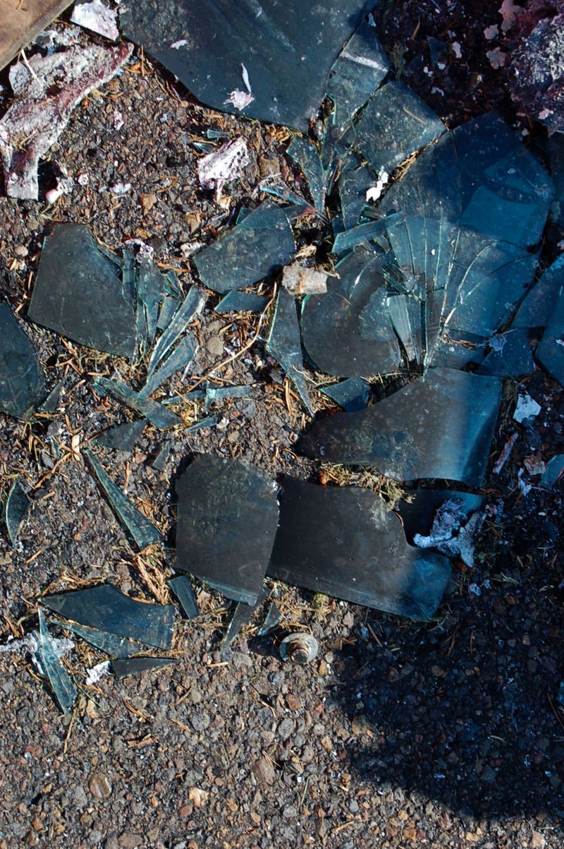 © Erin McMillen Gustafson - Glass shattered.