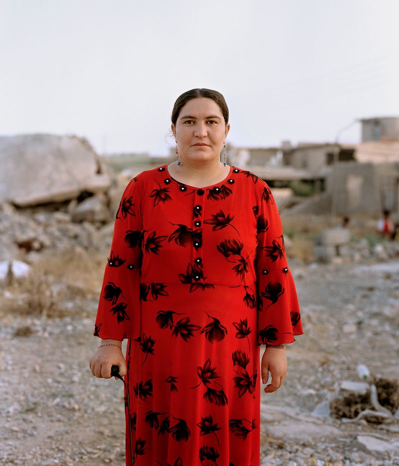 © Jadwiga Bronte - Halima, an ISIS captivity and sex slave survivor from Iraq. ©2024 Jadwiga Brontē & Halima Hussein Khalaf