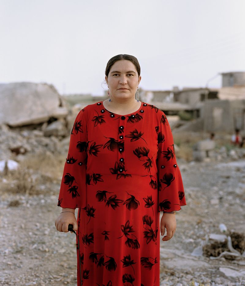 © Jadwiga Bronte - Halima, an ISIS captivity and sex slave survivor from Iraq. ©2024 Jadwiga Brontē & Halima Hussein Khalaf