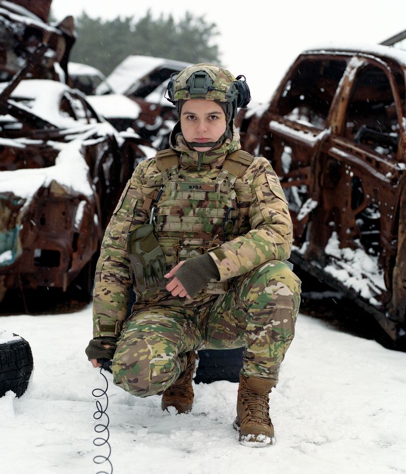 © Jadwiga Bronte - Olena, a survivor of wartime rape and torture from Ukraine. ©2024 Jadwiga Brontē & Olena Apchel