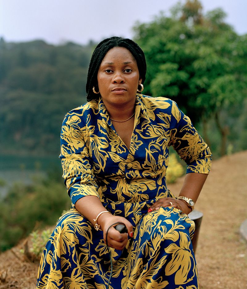 © Jadwiga Bronte - Aline, a conflict-related rape survivor from the DR Congo. ©2024 Jadwiga Brontē & Aline Kanega