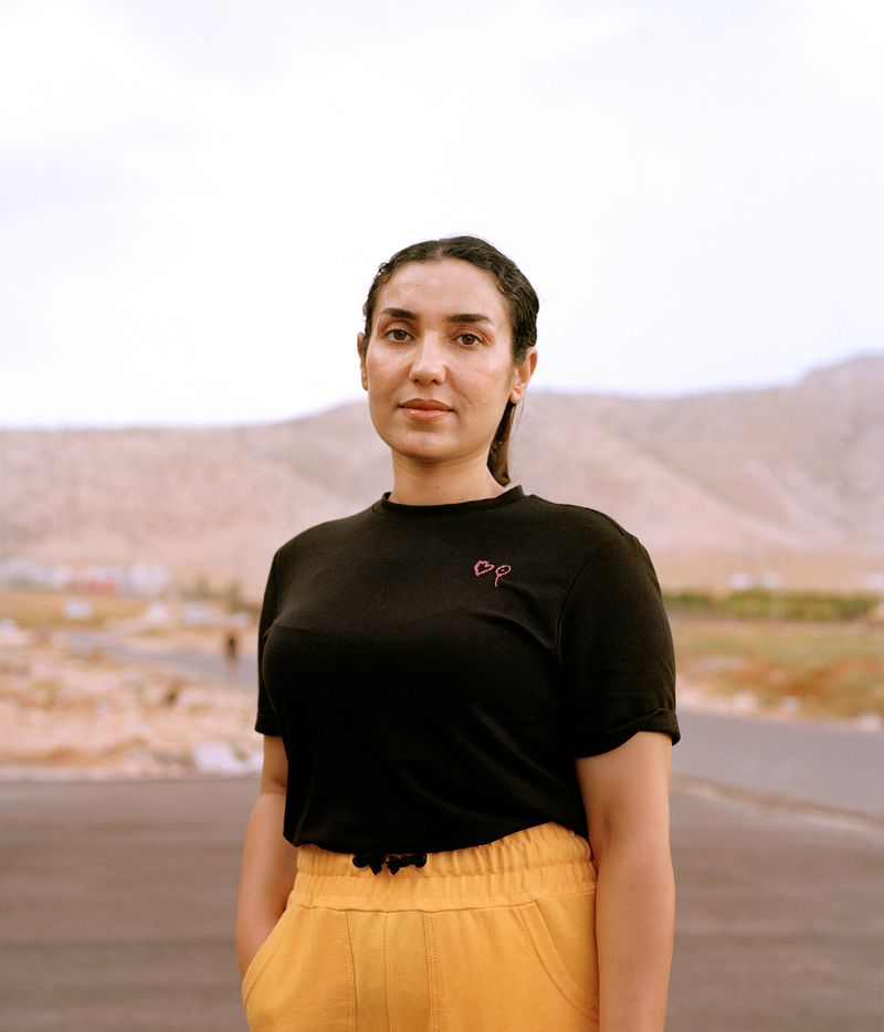 © Jadwiga Bronte - Najma, an ISIS captivity and sex slave survivor from Iraq. ©2024 Jadwiga Brontē & Najma Haji Khadida