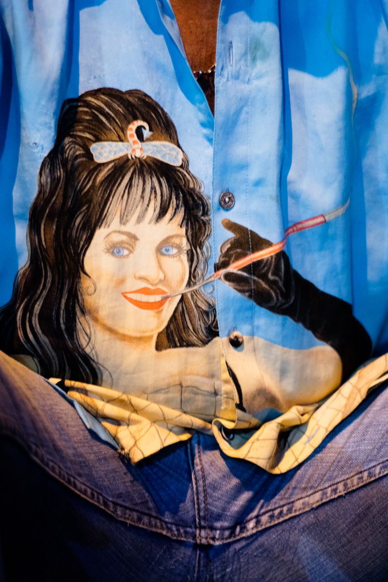 © Misha Vallejo - A Colombian man wears a bright T-shirt in Puerto Nuevo, Ecuador.