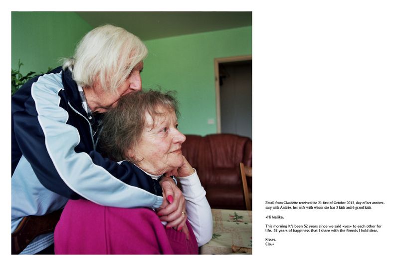 © Malika Gaudin Delrieu - Image from the La vie en rose photography project
