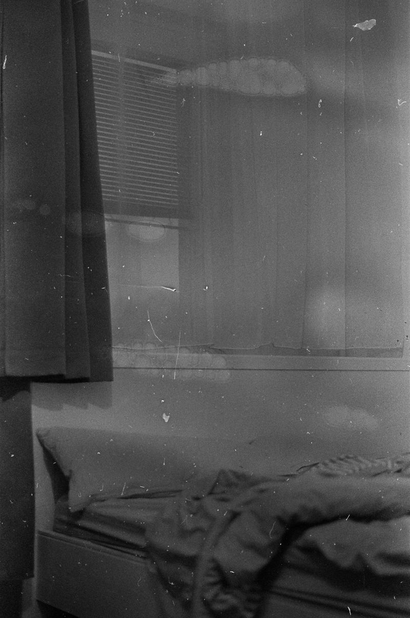 © Yuliana Paranko - black and white film soaked in my antidepressants