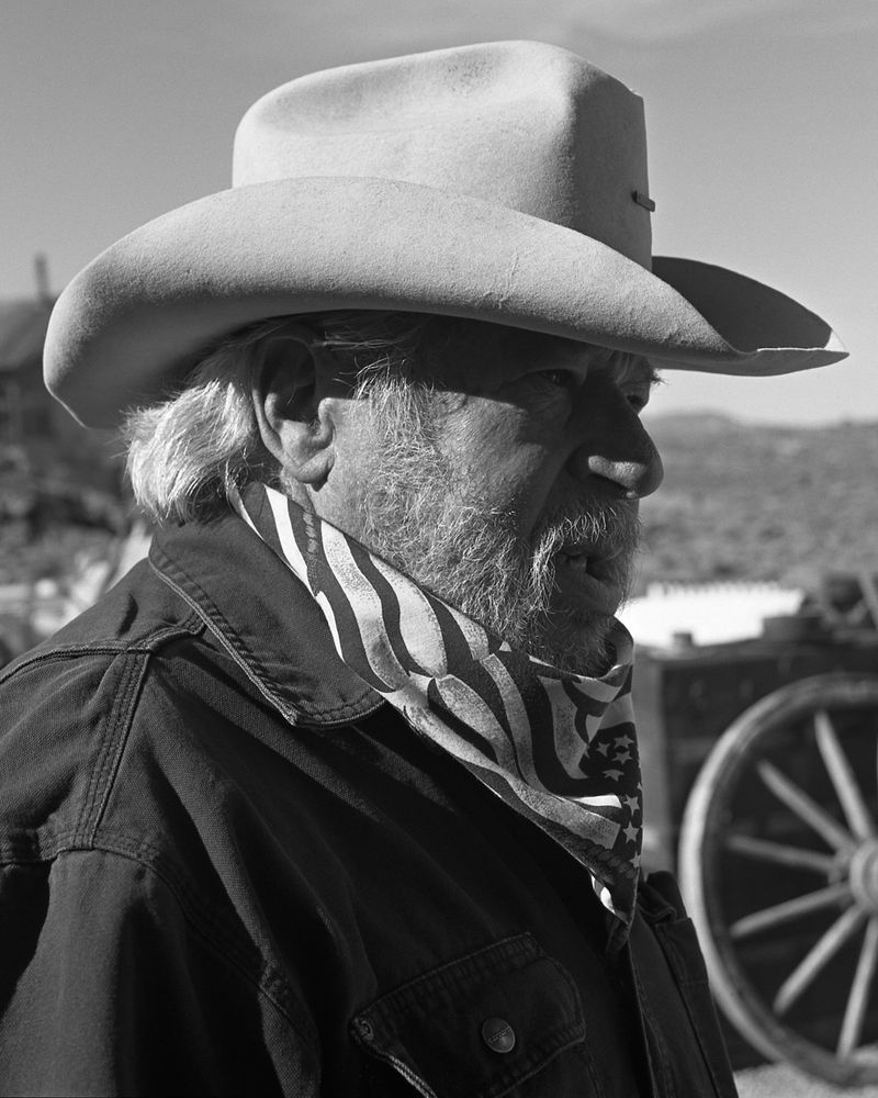 © William Mark Sommer - Untitled. Coming to make a life in a abandoned mining town, Mattenany gives tours across its forsaken land.