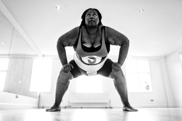 © Katerina Christina - Sharran, sumo wrestler. [London, England]