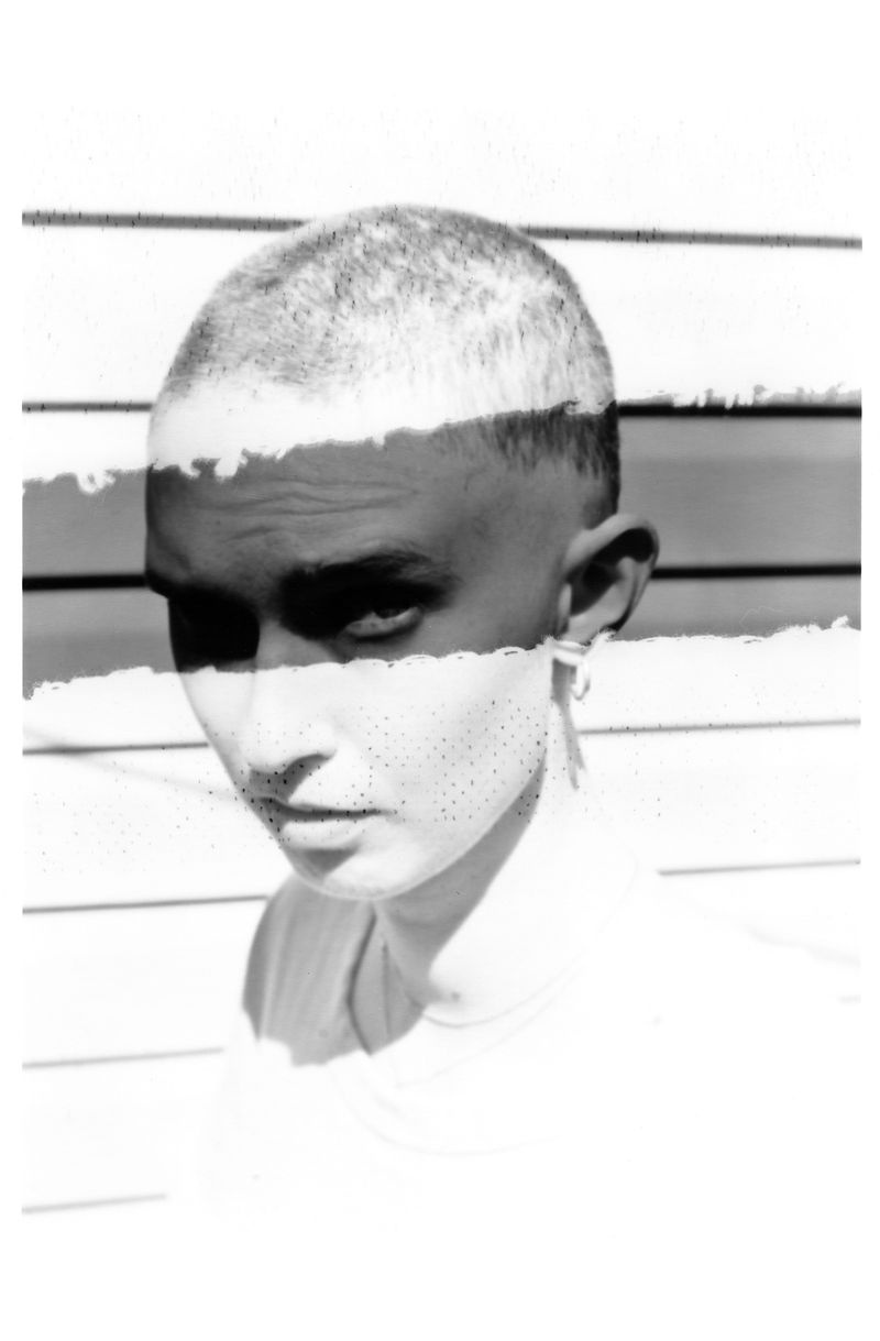 © Raine Roberts - Series of [6] Self-Portraits  - No. 5, 5"x7", Gelatin Silver Print, 2024
