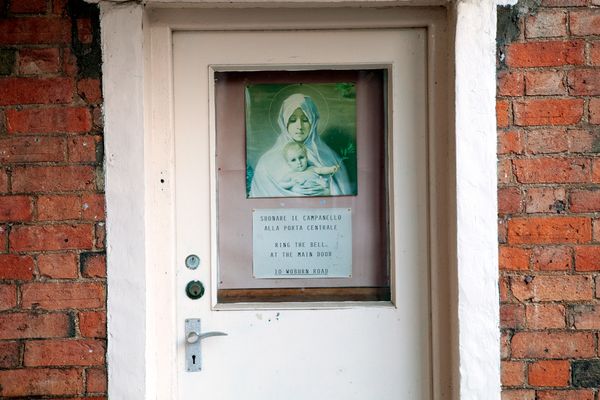 © Antonio Sansica - A door of Saint Francesca Cabrini church, nicknamed the "Italian Church" has always been vital for the community.