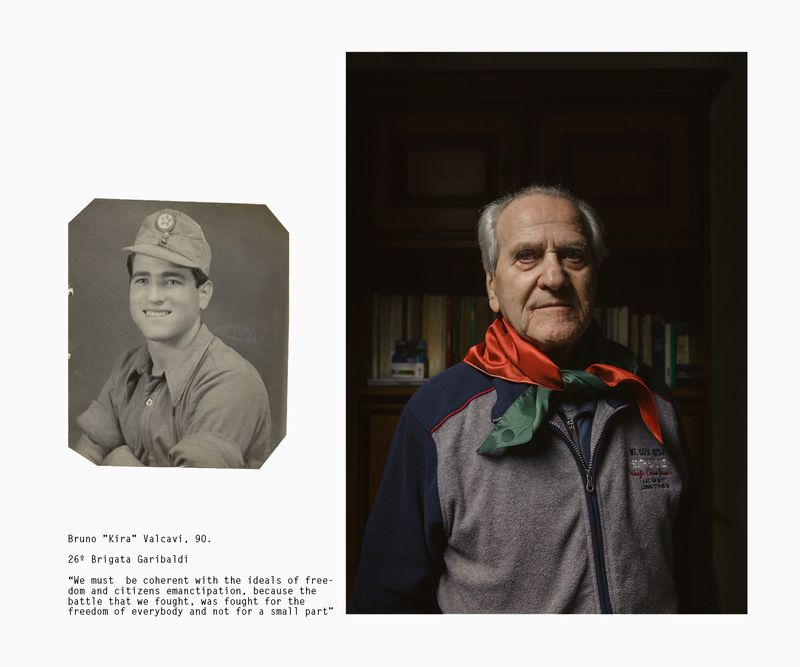 © Antonio Sansica - Image from the Partisans: There was no time for fear photography project