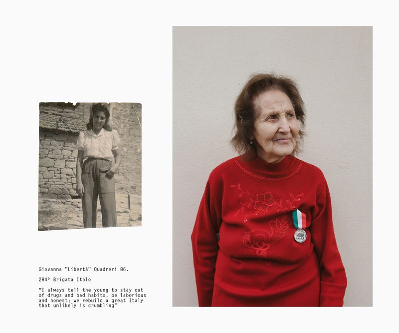 © Antonio Sansica - Image from the Partisans: There was no time for fear photography project