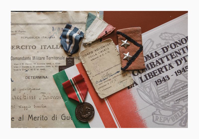 © Antonio Sansica - Image from the Partisans: There was no time for fear photography project