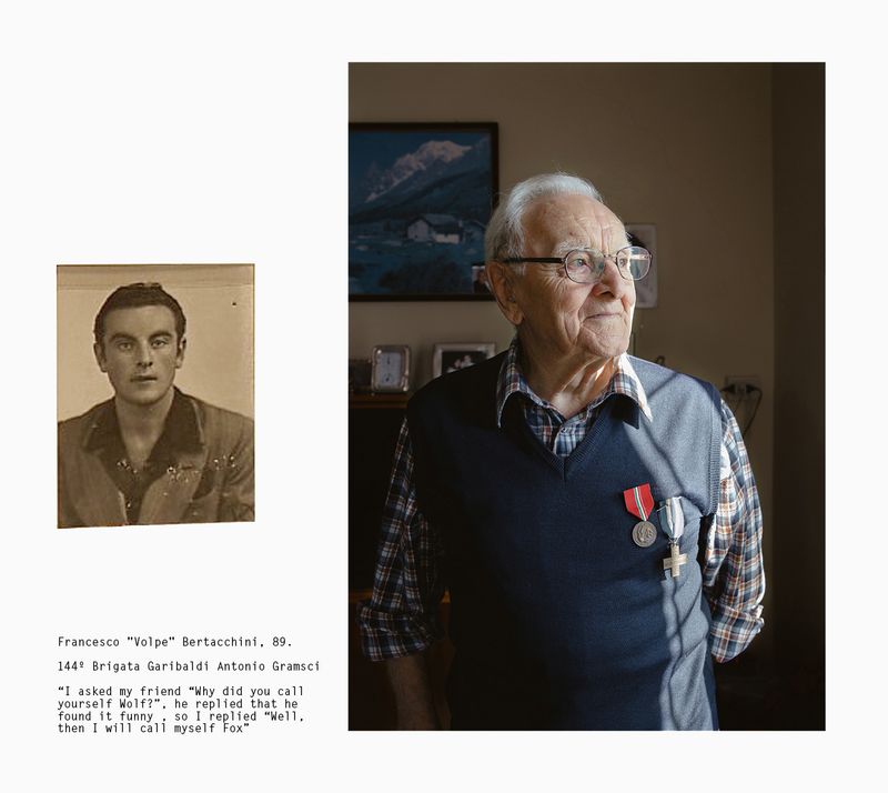 © Antonio Sansica - Image from the Partisans: There was no time for fear photography project