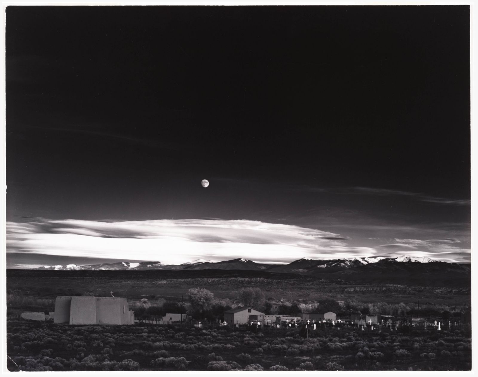 Moonrise, Hernandez, New Mexico © Ansel Adams, Ansel Adams Gallery